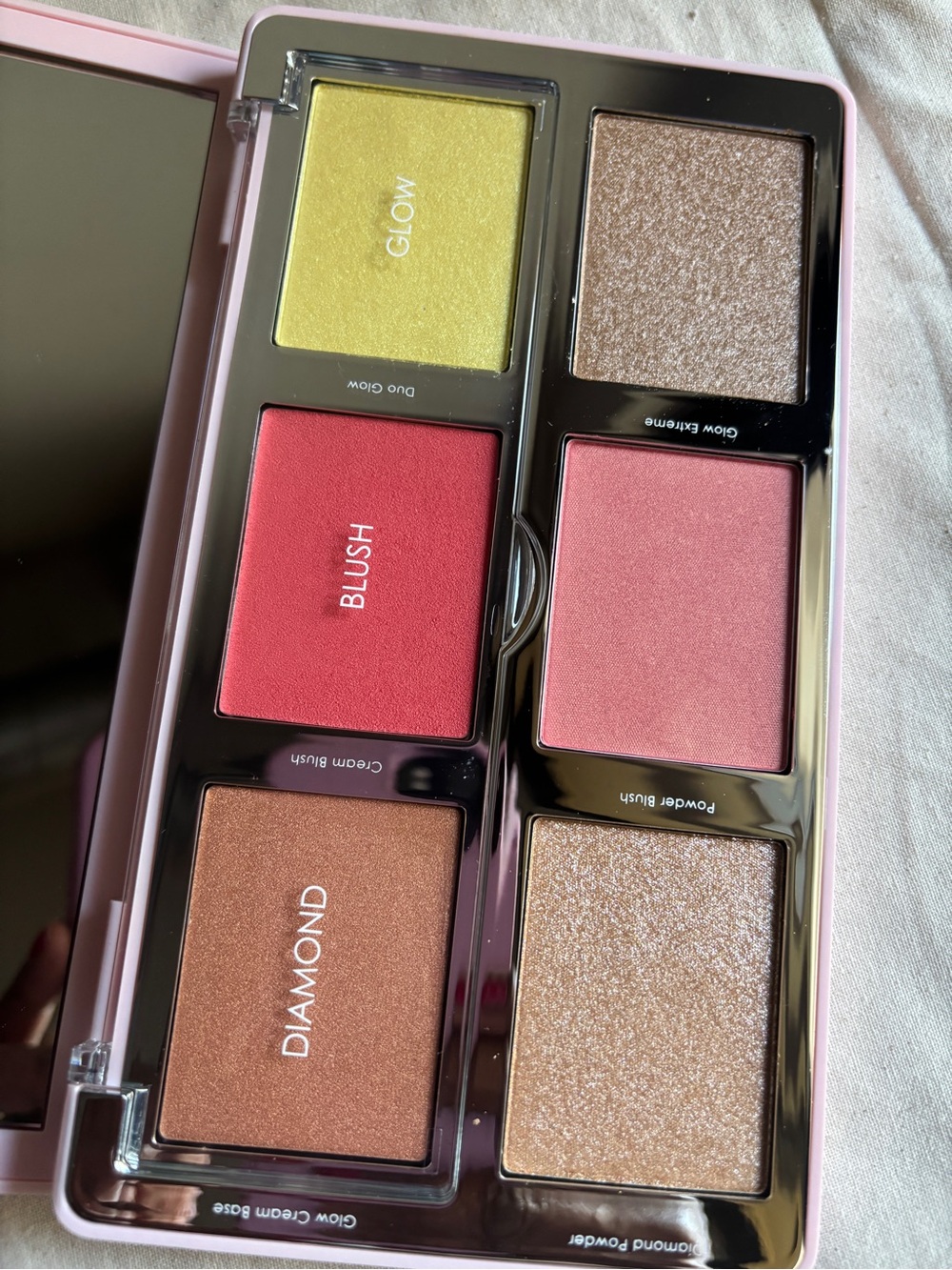 Natasha Denona Diamond & Blush Palette Citrus 02 Face Highlighter Blush Unused